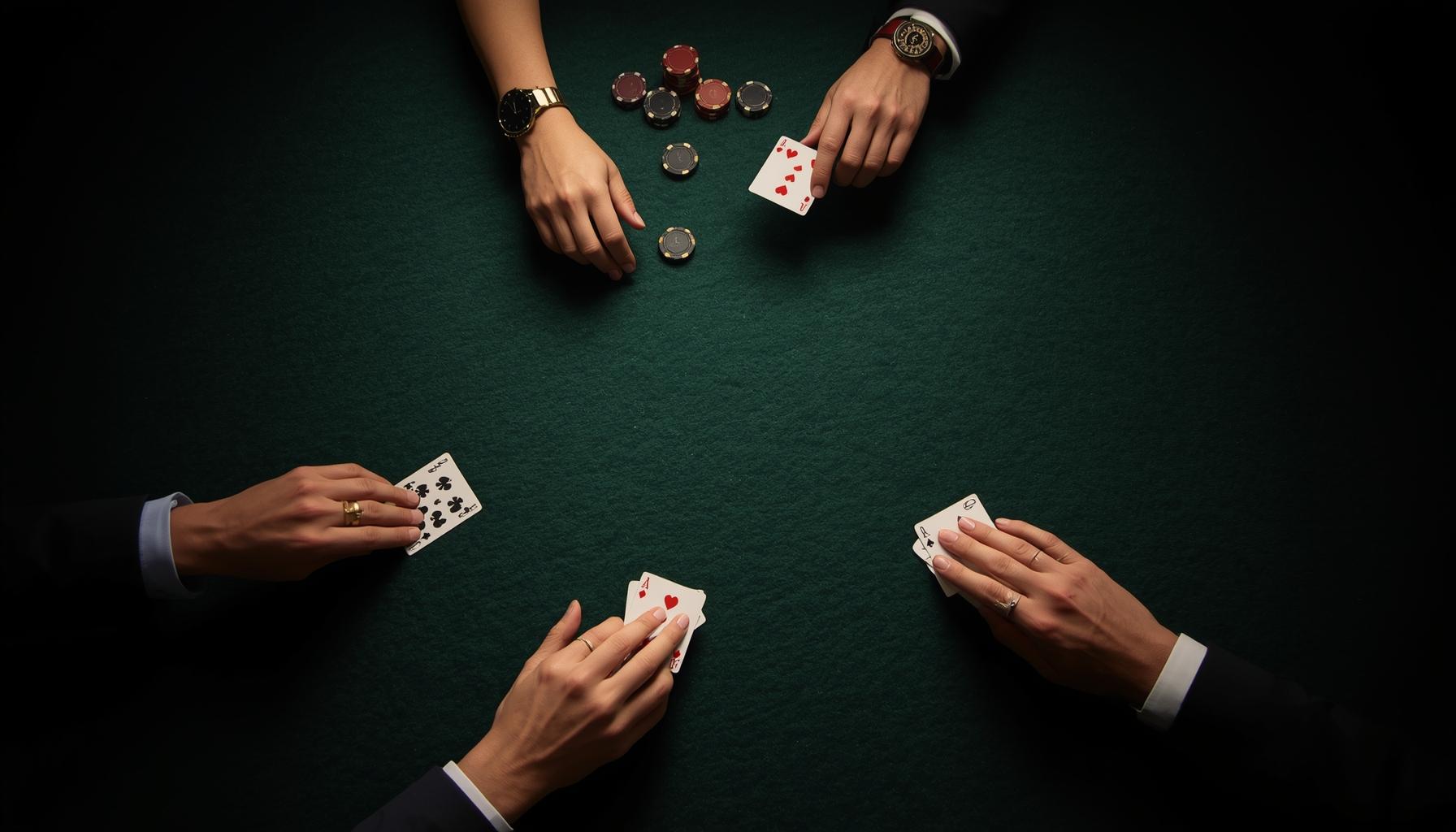 Карточные игры для компании: как весело провести время в казино